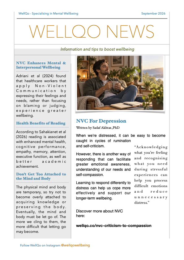newsletter wellness